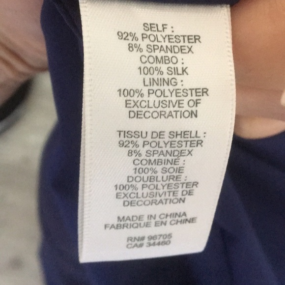 Blue Chain detail dress Rebecca Taylor 8 - Picture 7 of 8